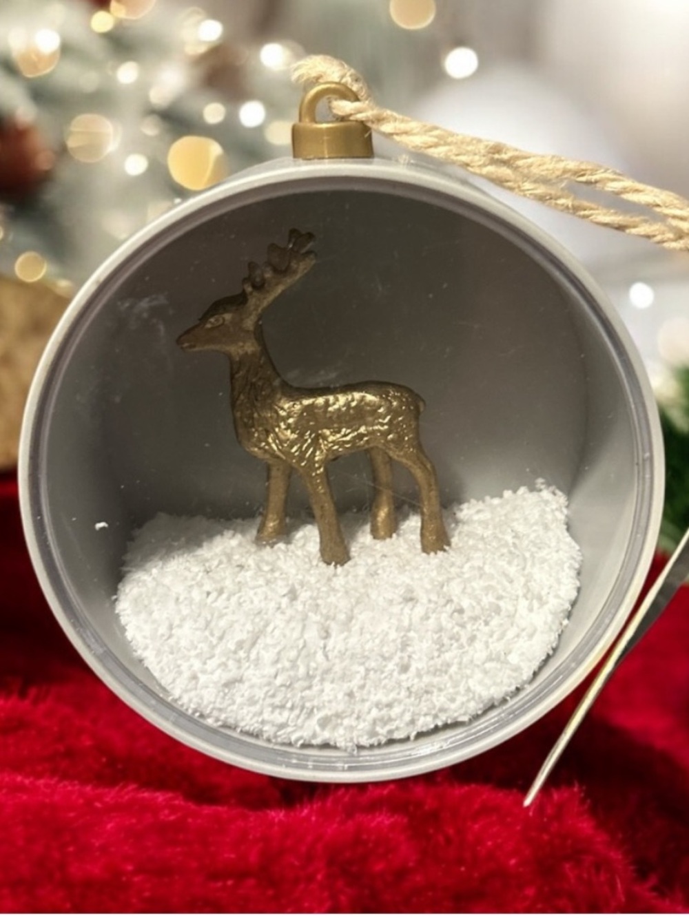 Deer On Snow, Christmas Ornament By Horizon Group 2023. NWT